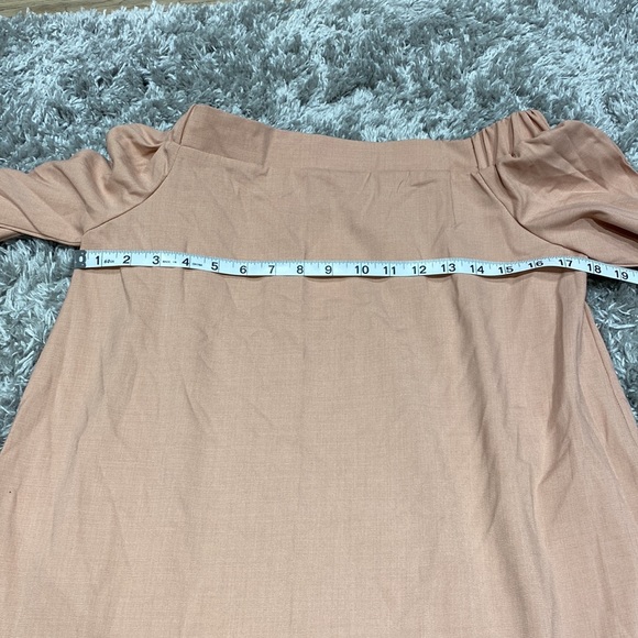 NWT Showpo Roll Away Dress in BLUSH - Picture 10 of 12
